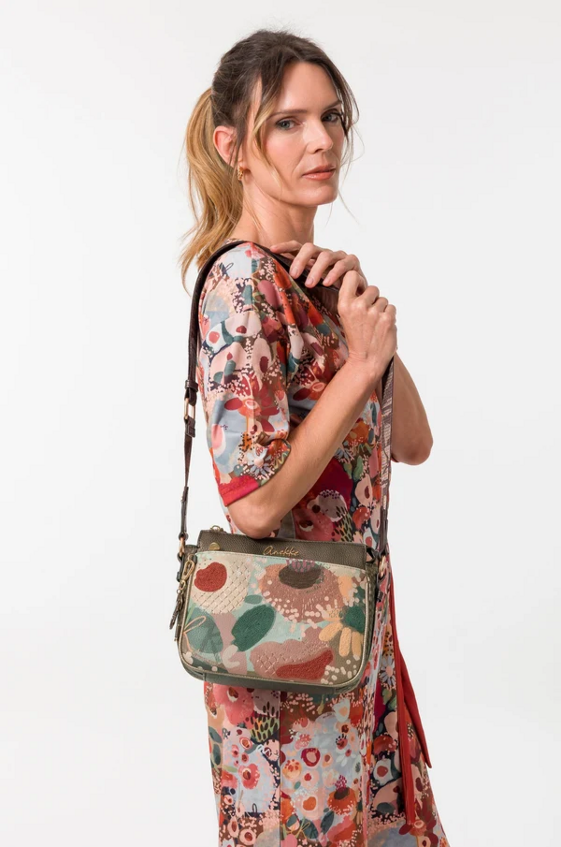 BORSA  A TRACOLLA ANEKKE Linea Blossom
