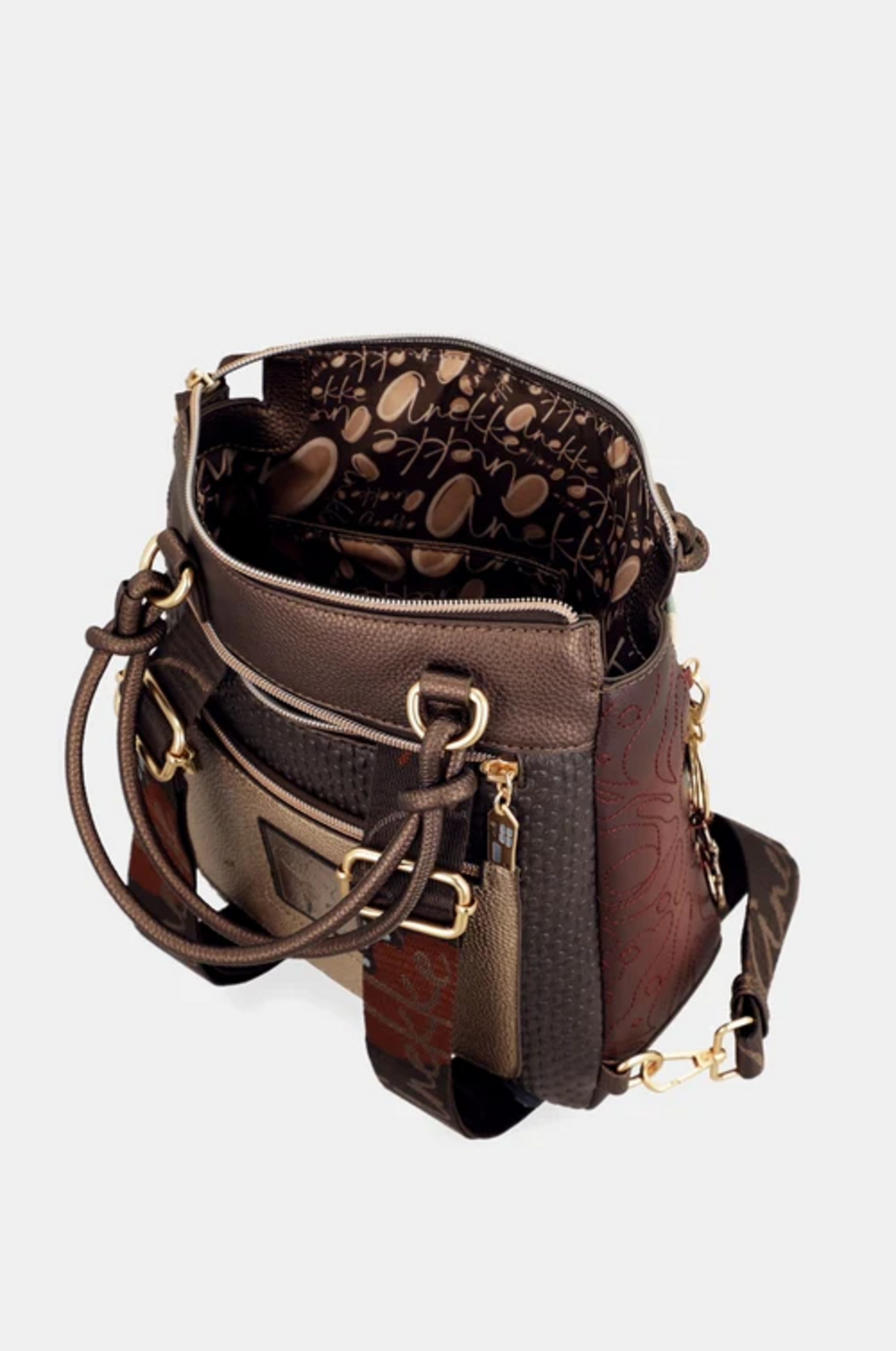 BORSA A ZAINO CON MANICO CORTO ANEKKE Linea Blossom