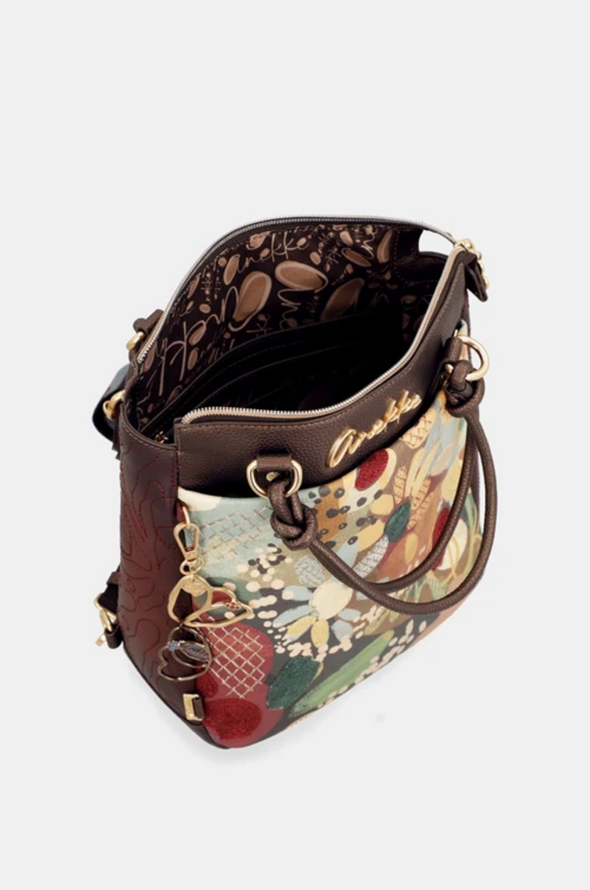 BORSA A ZAINO CON MANICO CORTO ANEKKE Linea Blossom
