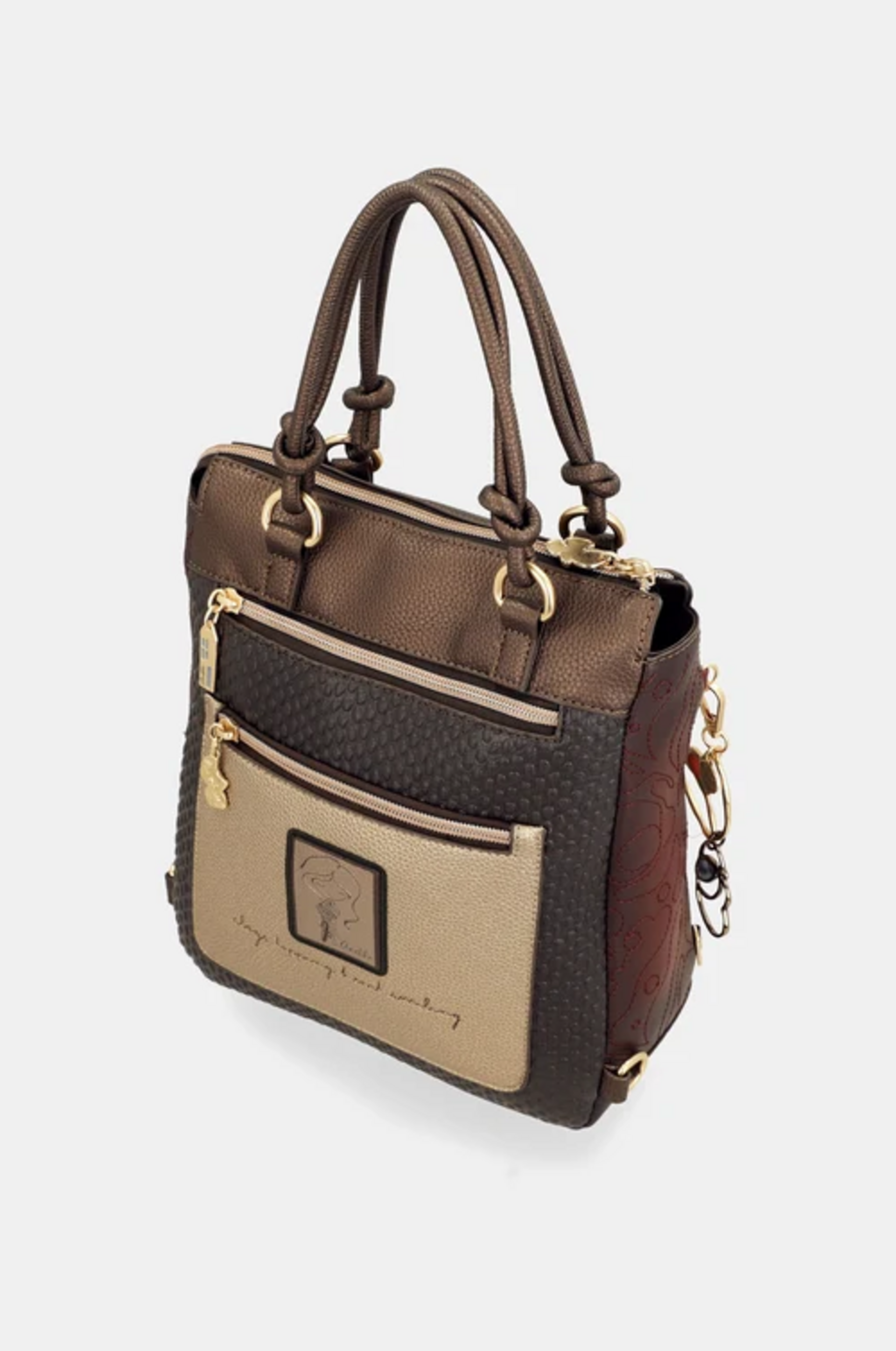BORSA A ZAINO CON MANICO CORTO ANEKKE Linea Blossom