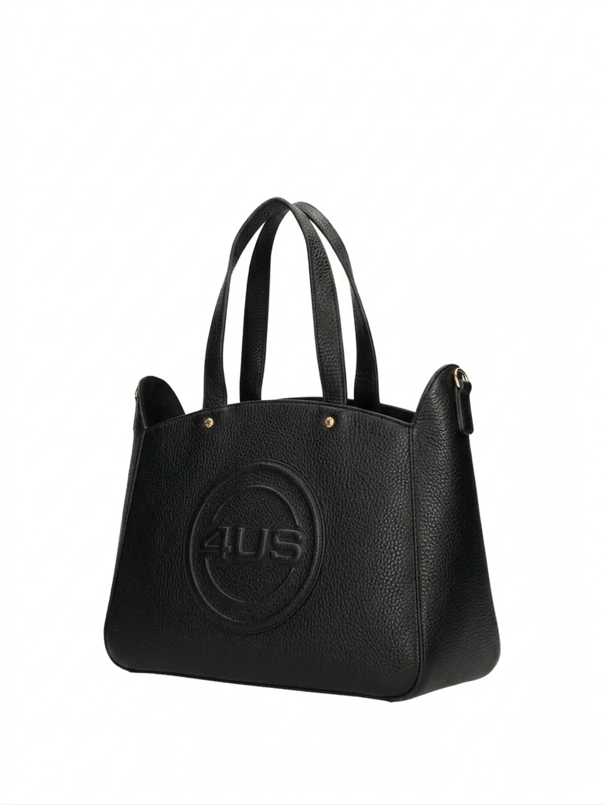 BORSA  A MANO CON TRACOLLA NERA 4US CESARE PACIOTTI 4US ALEXANDRA