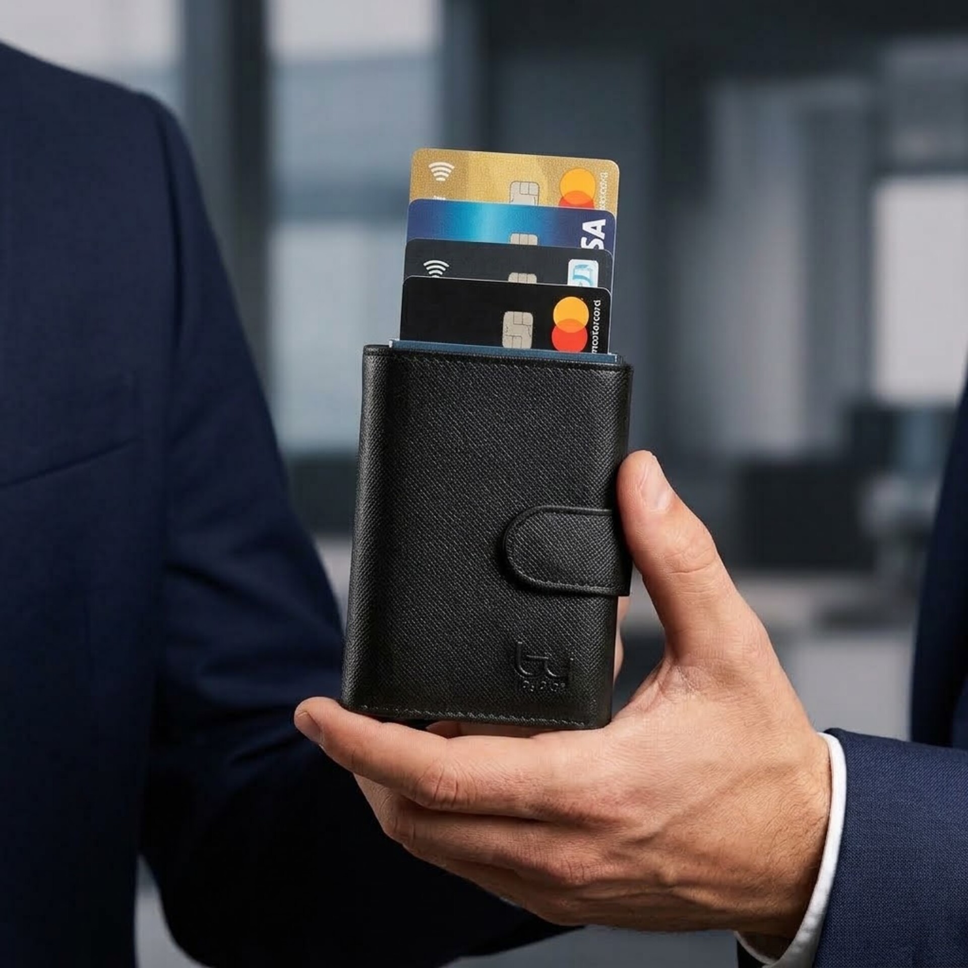 Porta Carte Credito Secret  RFID BYPP20A33 By Byblos LINEA SECRET CLYDE