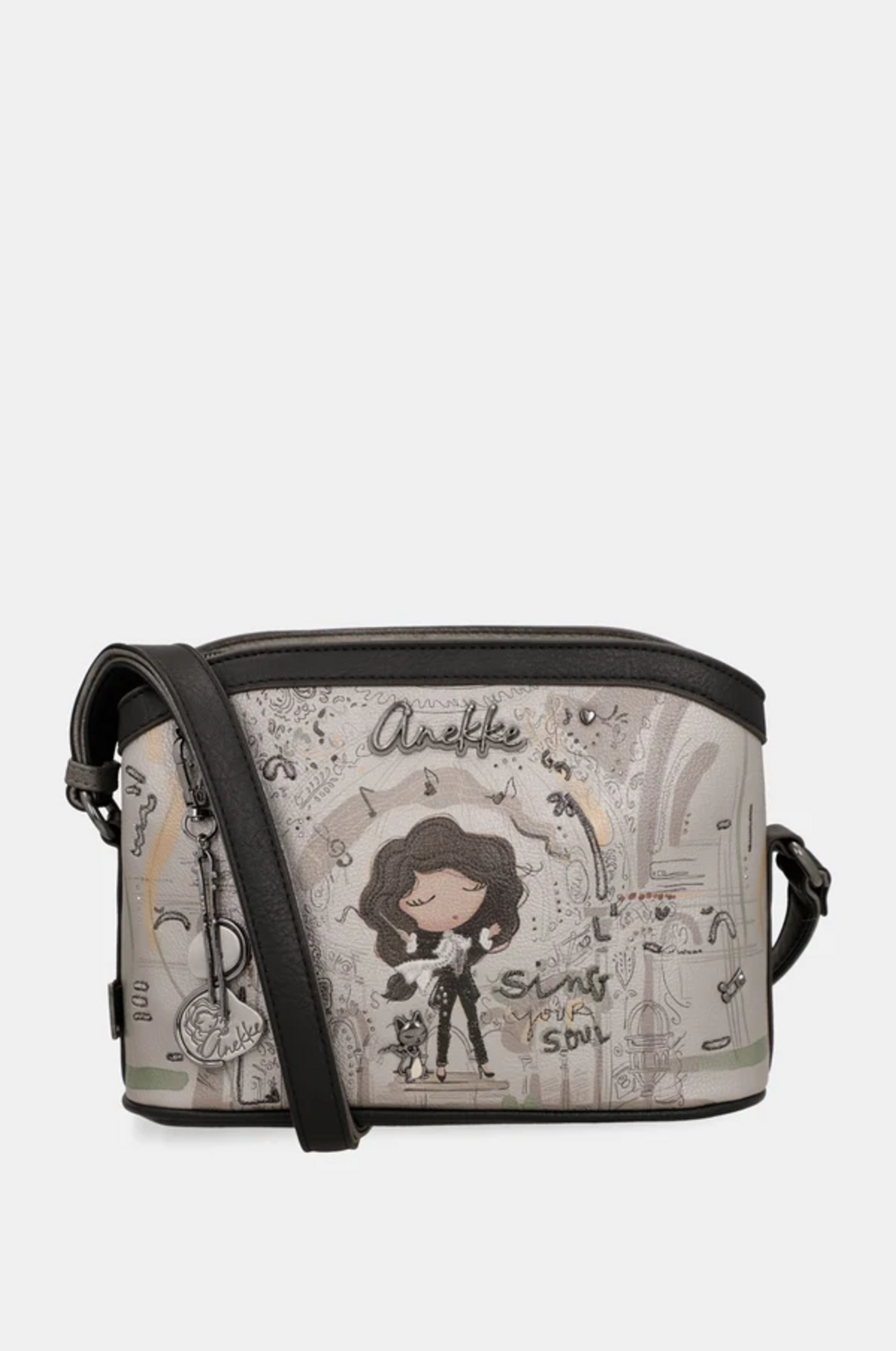 BORSA A TRACOLLA 3 SCOMPARTI ANEKKE Linea ORCHESTRA
