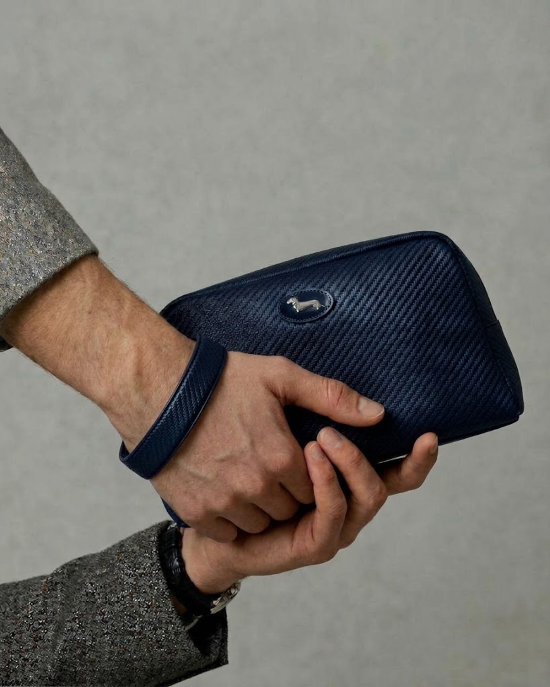 POCHETTE  UOMO BLU Harmont & Blaine BLAINE HUNTER
