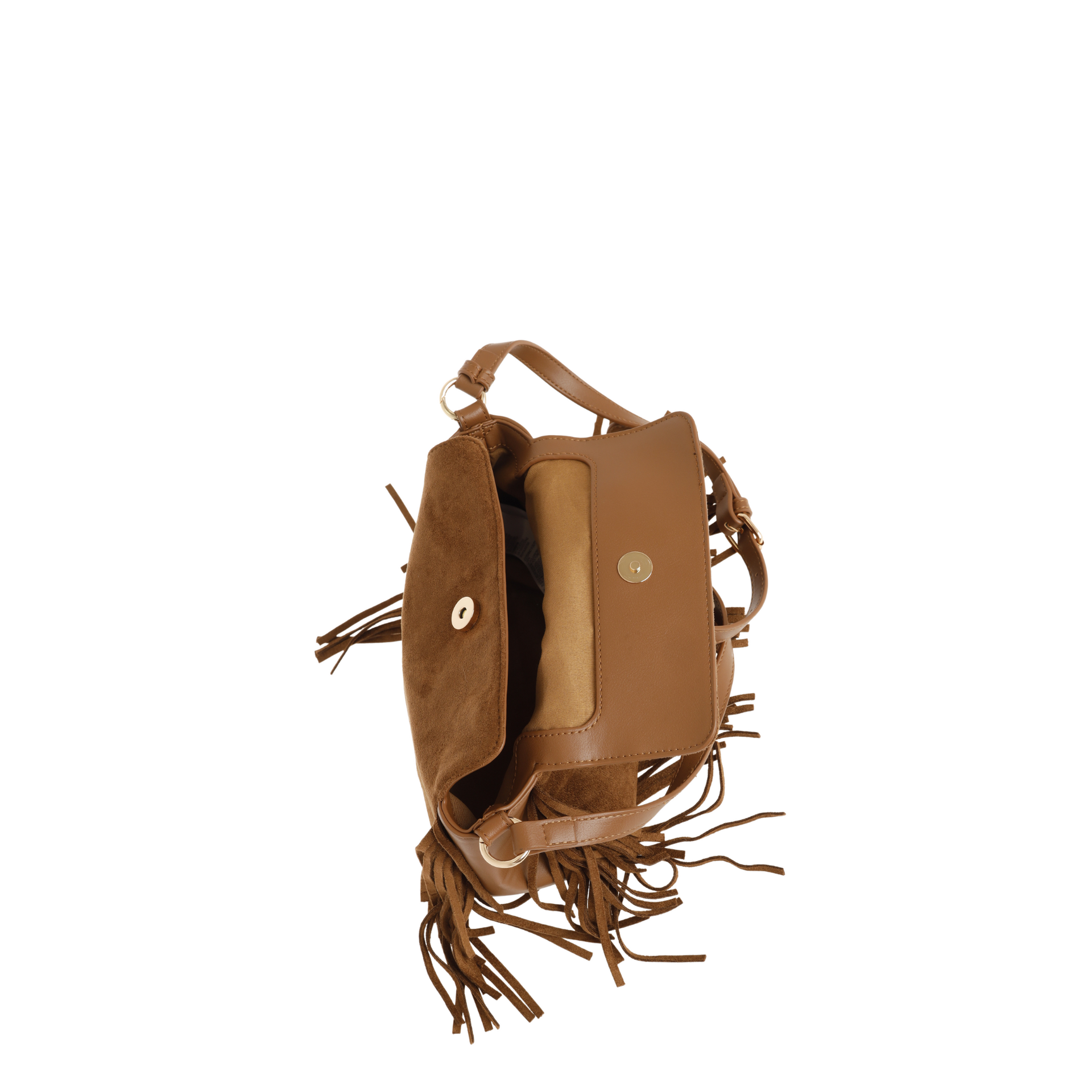 BORSA  A TRACOLLA   PICCOLA CON FRANGIA KUVE LINEA MOON