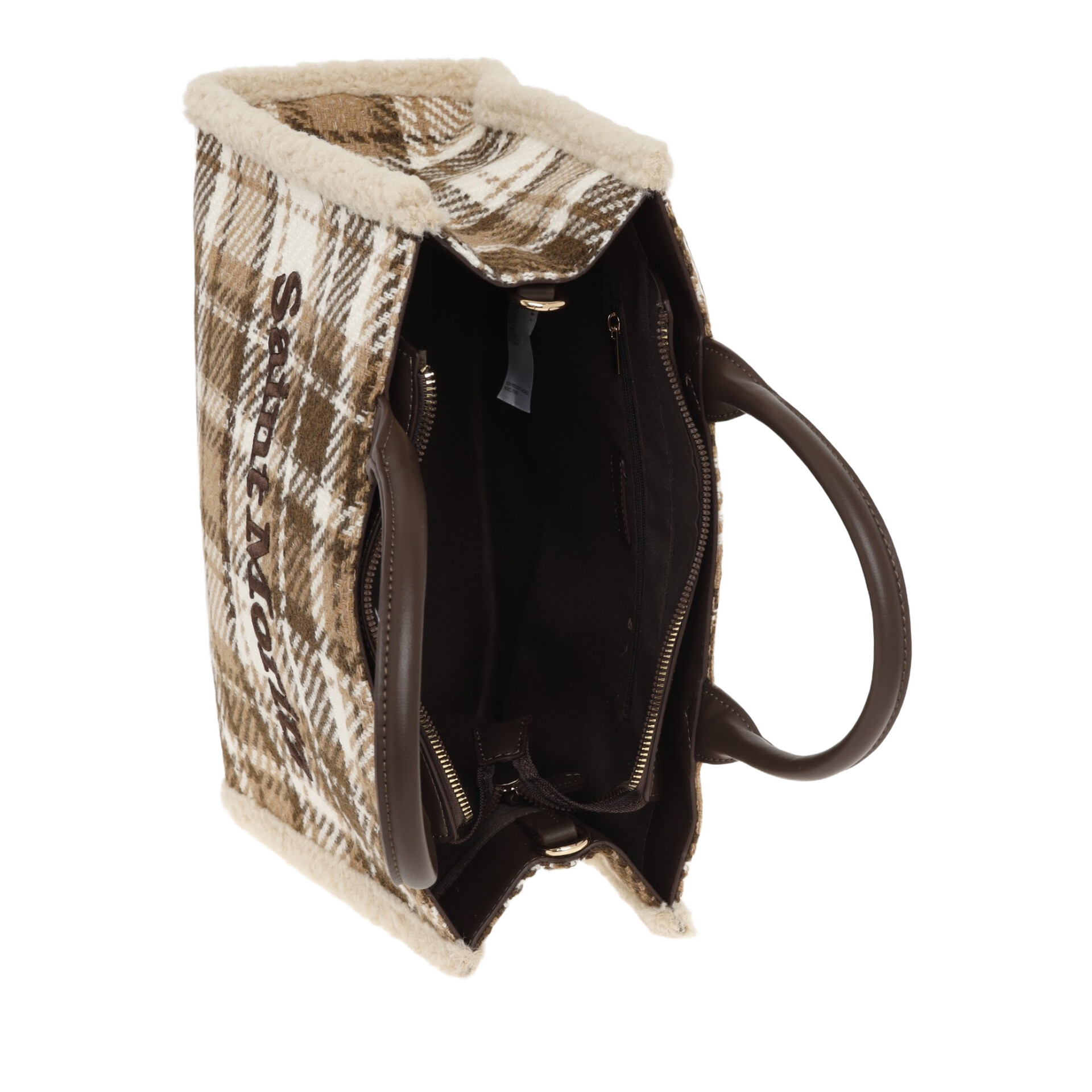 BORSA  A MANO TARTAN KUVE LINEA NEVEA TARTAN