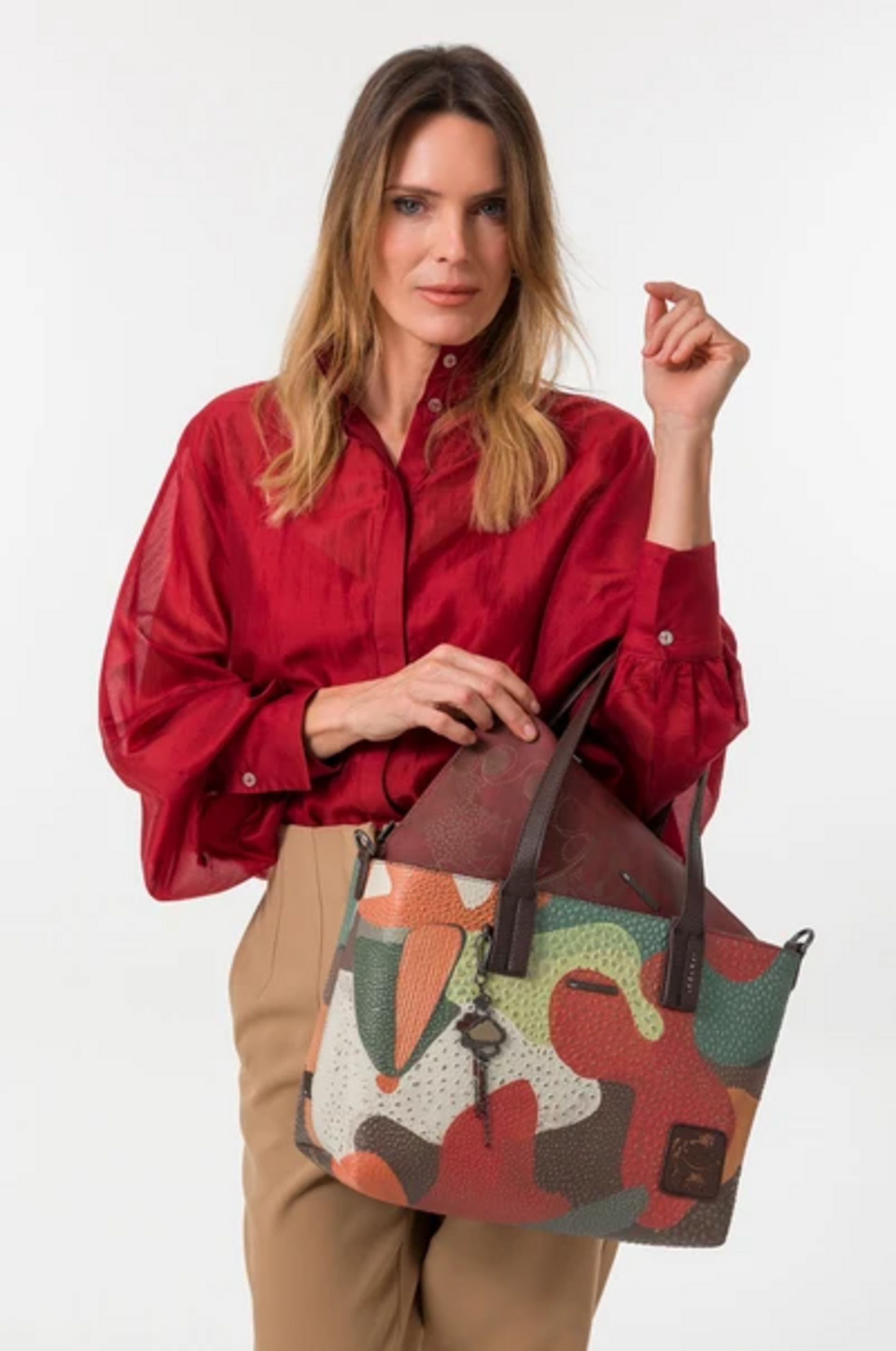 BORSA SHOPPER 2 in 1 ANEKKE linea Odyssey