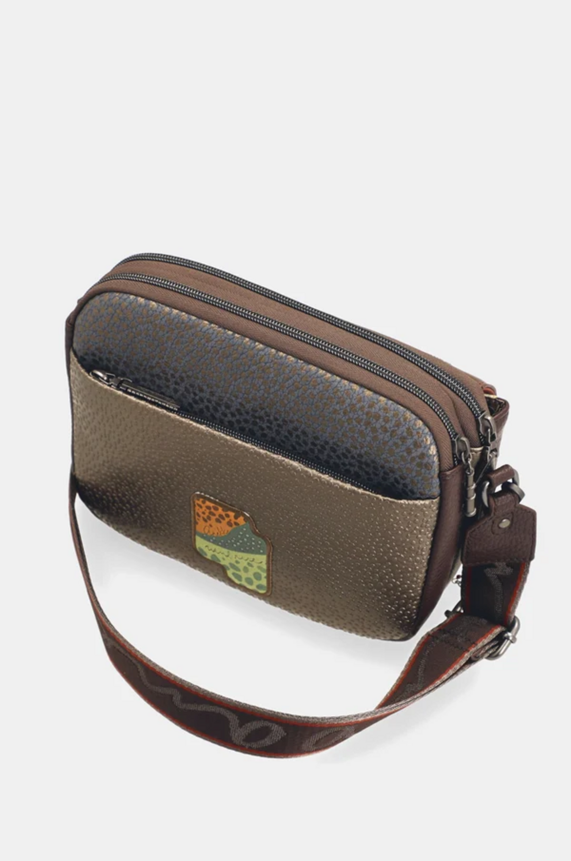 BORSA A TRACOLLA 3 SCOMPARTI ANEKKE linea Odyssey