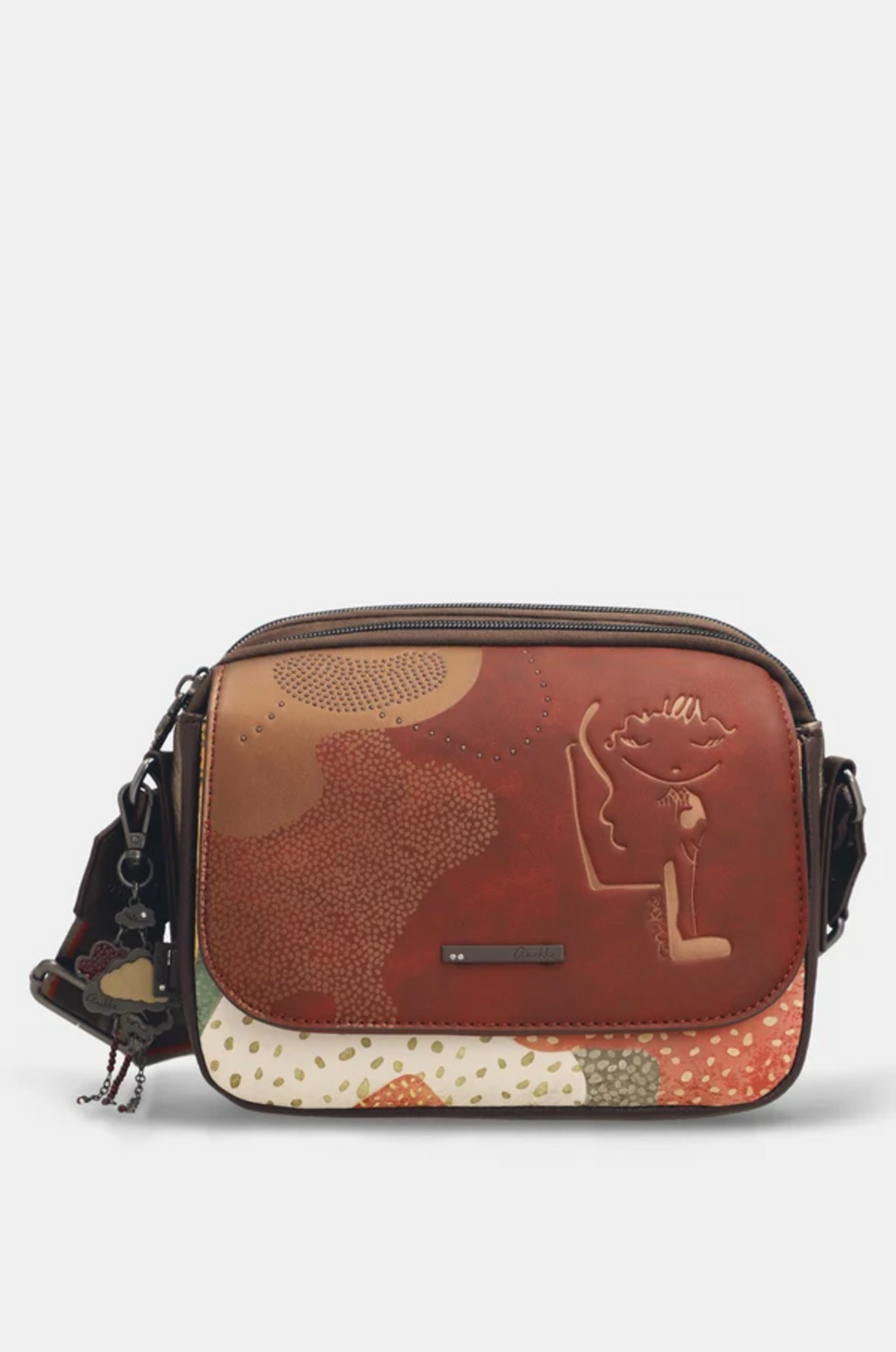 BORSA A TRACOLLA 3 SCOMPARTI ANEKKE linea Odyssey