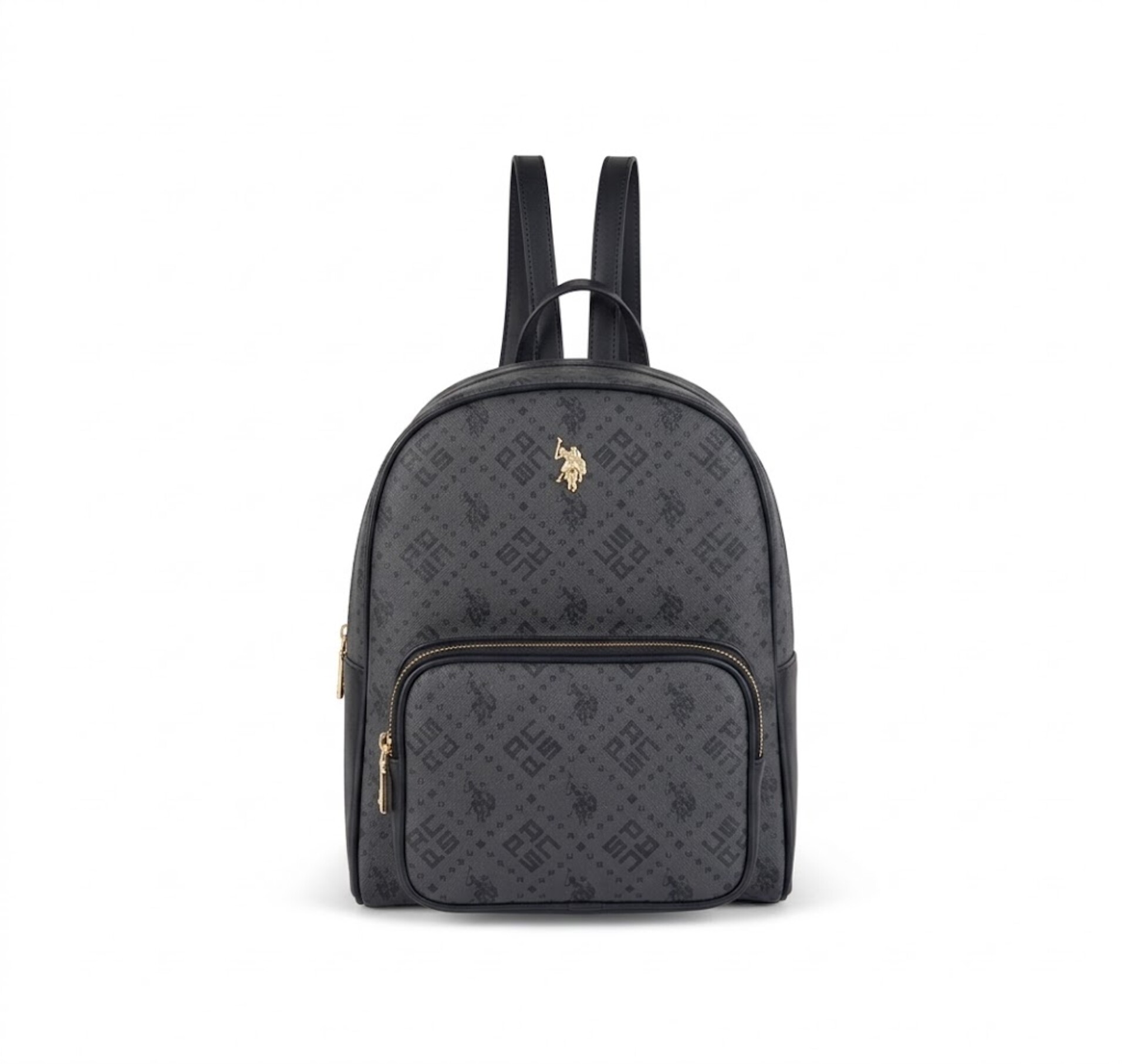 BORSA  A  ZAINO NERO U.S. POLO ASSN. LINEA HAMPTON