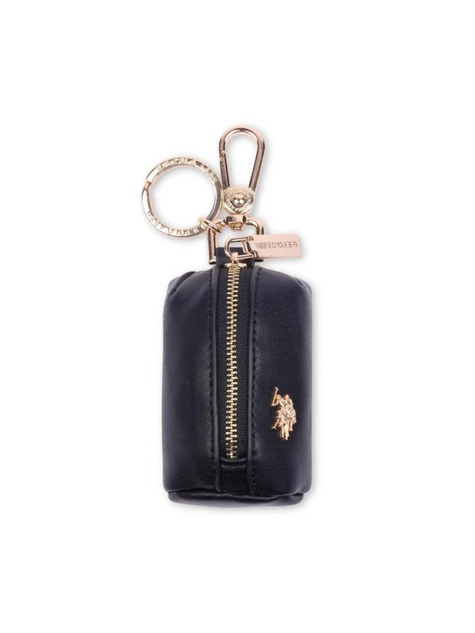 PORTA CHIAVI  NERO U.S. POLO ASSN. DOVER KEYRING