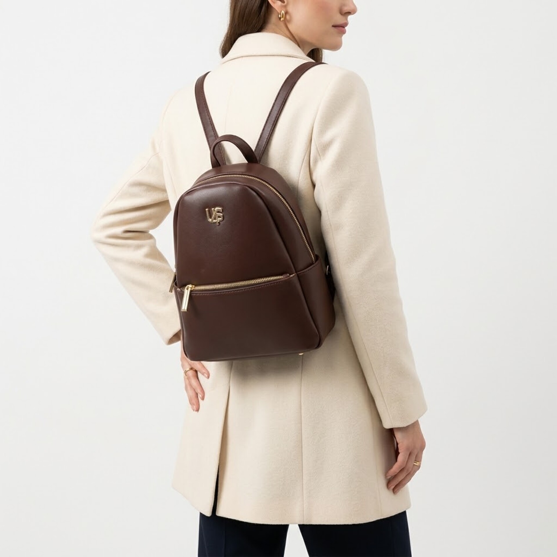 BORSA  A  ZAINO MARRONE 4US CESARE PACIOTTI 4US BLAIR