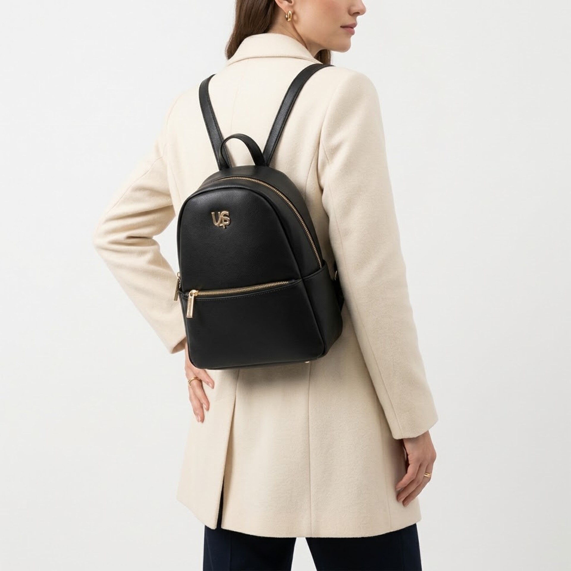 BORSA  A  ZAINO NERO 4US CESARE PACIOTTI 4US BLAIR