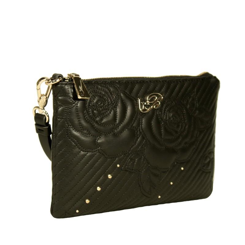BORSA POCHETTE CON MANICOTTO +TRACOLLA  ECO-PELLE Linea Carlotta Quilted Nappa Be Blumarine