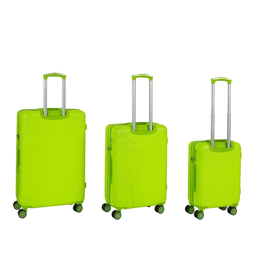 Set 3 trolley grande - medio - cabina Verde Lime RAINBOW RAVIZZONI