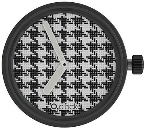 Meccanismo pied de poule  linea O clock O Bag