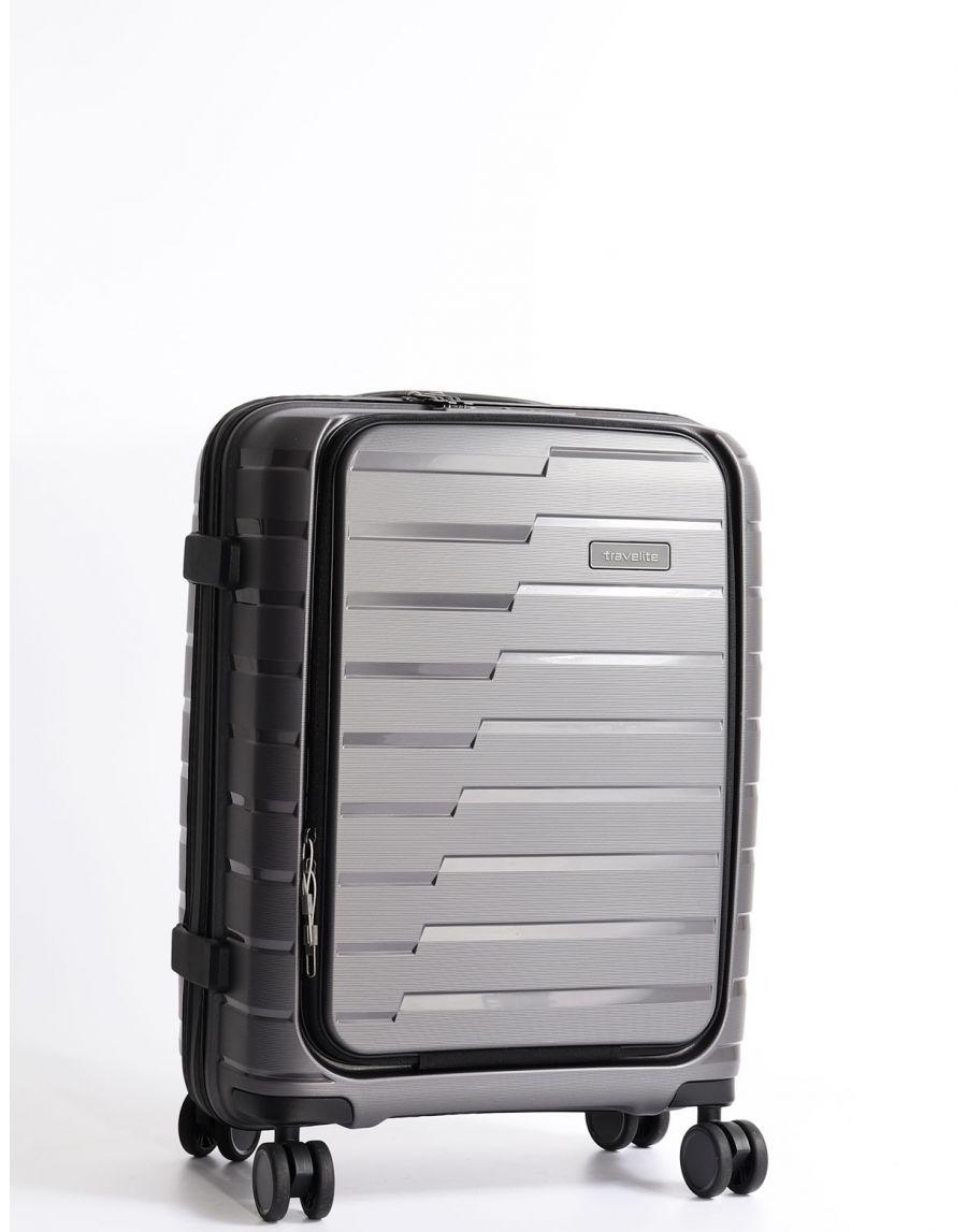 Trolley Cabina 4 Ruote business P/C in polipropilene 075346 TRAVELITE Linea AIR BASE