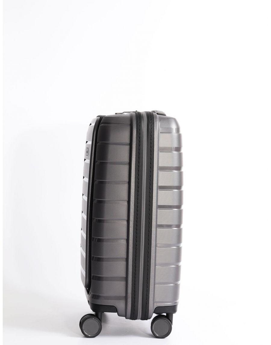 Trolley Cabina 4 Ruote business P/C in polipropilene 075346 TRAVELITE Linea AIR BASE