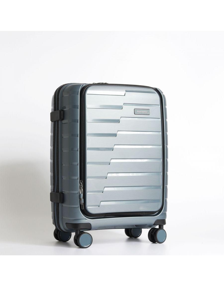 Trolley Cabina 4 Ruote business P/C in polipropilene 075346 TRAVELITE Linea AIR BASE