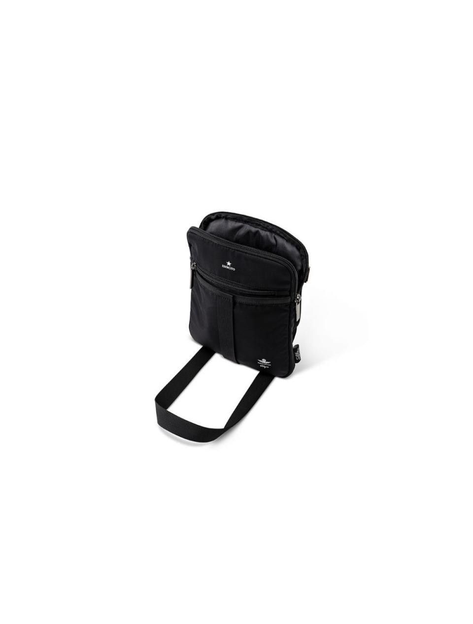 BORSELLO UOMO  NERO LINEA G-FORCE ESERCITO
