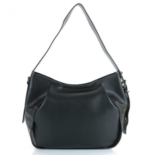 Borsa a tracolla nera Linea AIDA 12401430 ERMANNO SCERVINO