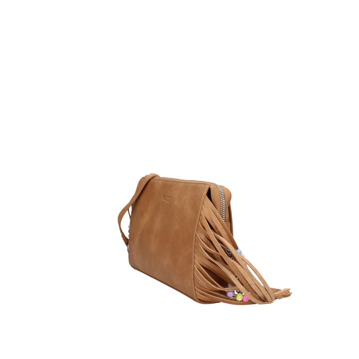 BORSA A TRACOLLA  CON FRANGIE CUOIO PASH BAG Linea LIPSTICK ATELIER DU SAC