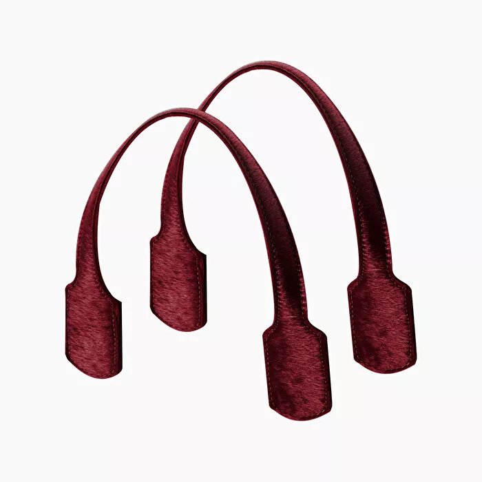 Manico piatto corto essential india cavallino Dimensione 45cm lunghezza, 4cm larghezza O Bag