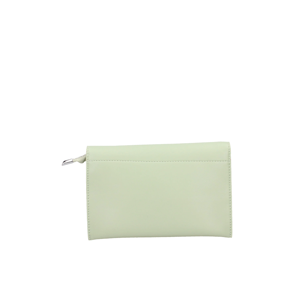 Borsa a tracolla e manicotto verde PASHBAG Linea BLUSH ATELIER DU SAC ODETTE