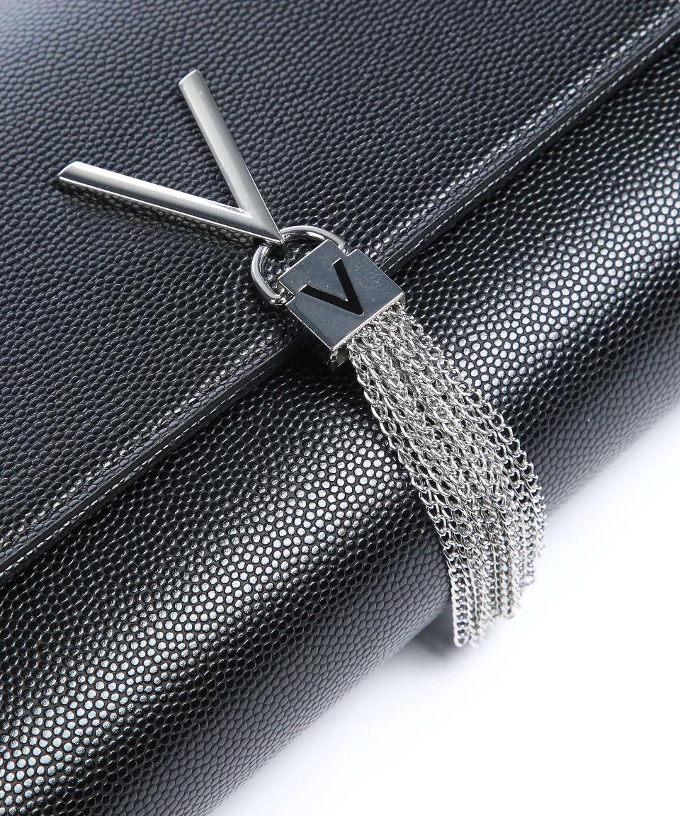 Pochette in grana metalizzata Linea Divina VBS1R401G VALENTINO