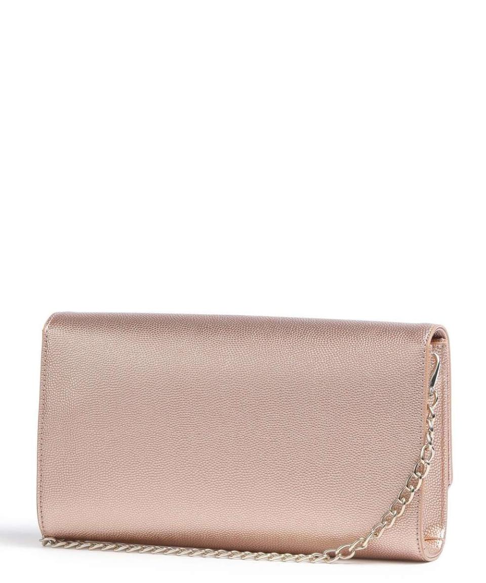 Pochette in grana metalizzata Linea Divina VBS1R401G VALENTINO