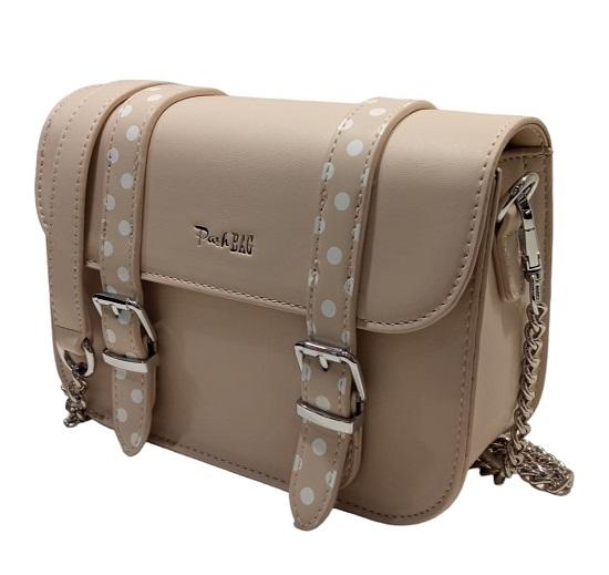 BORSA CON TRACOLLA PASHBAG BEIGE LINEA SWEET PARADISE MODELLO KINSEY 13952-SWE-S3B ATELIER DU SAC