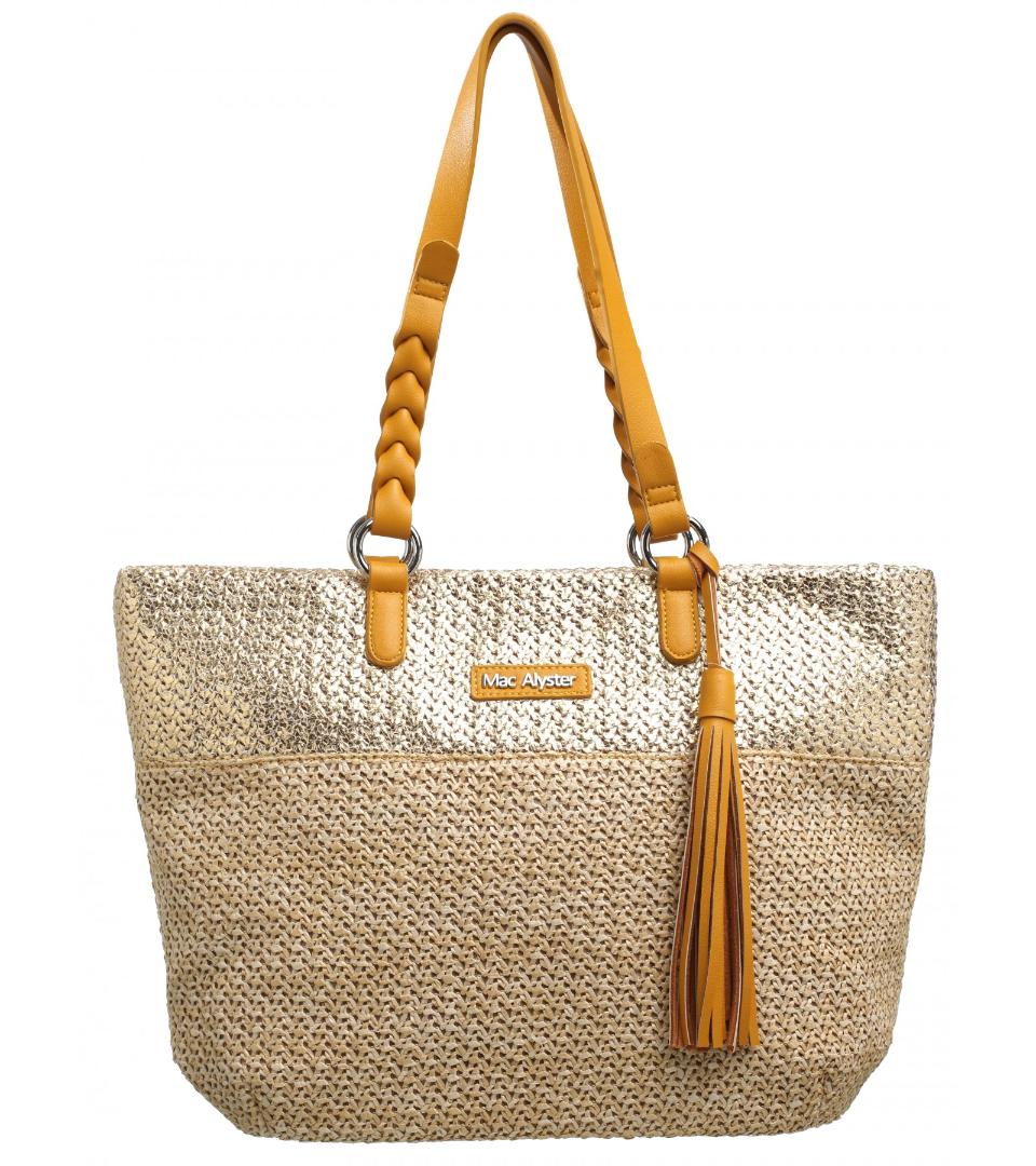 BORSA SHOPPER IN RAFIA Linea Maldives MAC ALYSTER