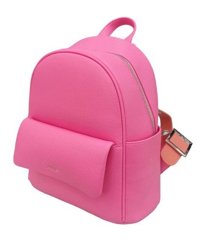 BORSA A ZAINO FUCSIA PASH BAG +SCIARPA IN OMAGGIO ATELIER DU SAC LINEA LIKE IT MODELLO TYLER