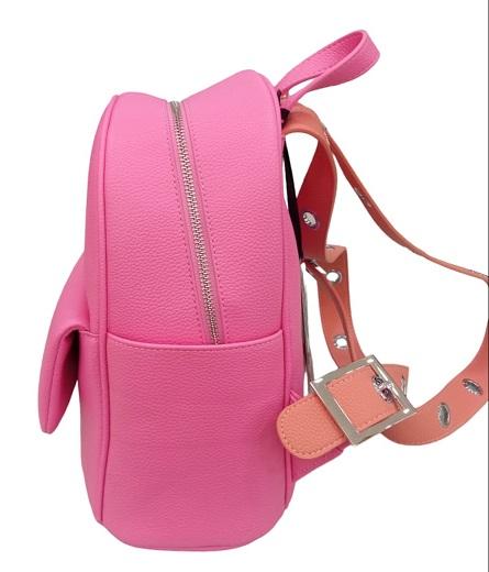 BORSA A ZAINO FUCSIA PASH BAG +SCIARPA IN OMAGGIO ATELIER DU SAC LINEA LIKE IT MODELLO TYLER