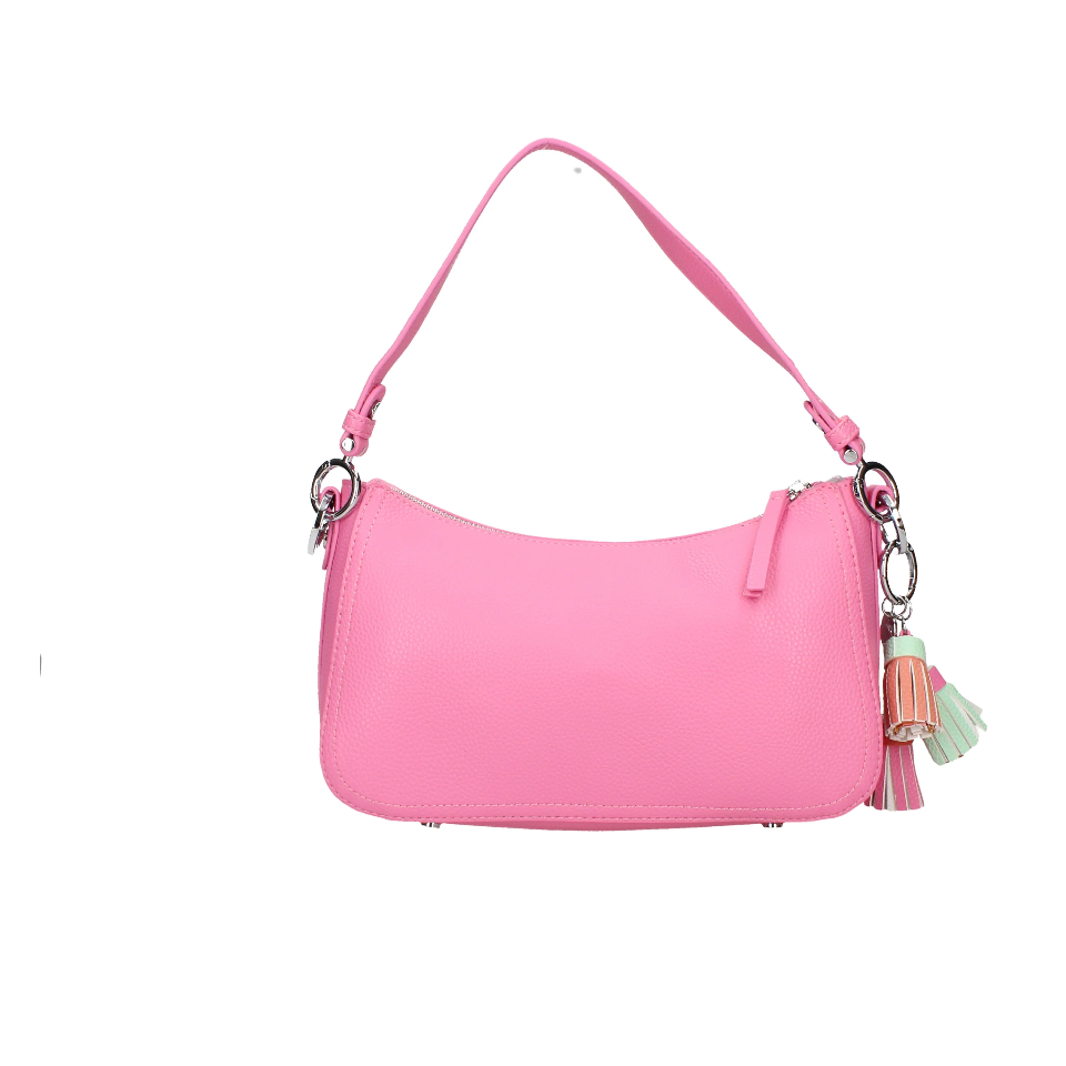 BORSA A TRACOLLA  FUCSIA PASH BAG +SCIARPA IN OMAGGIO LINEA LIKE IT MODELLO NATASHA ATELIER DU SAC