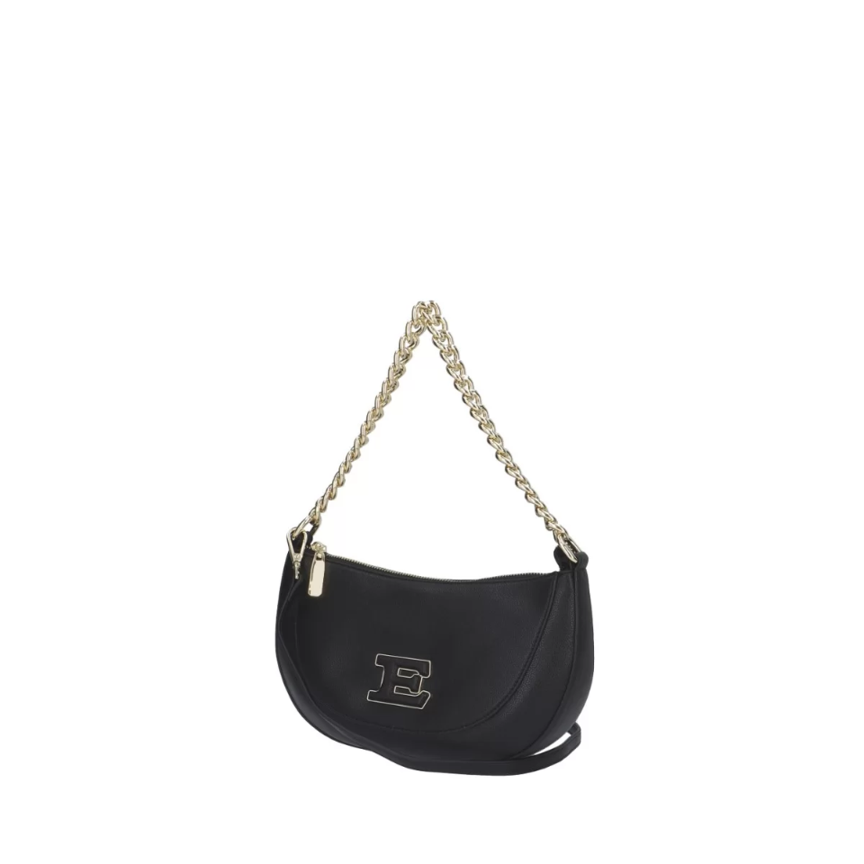 Borsa a spalla Nera con catena ERMANNO SCERVINO Linea Olly