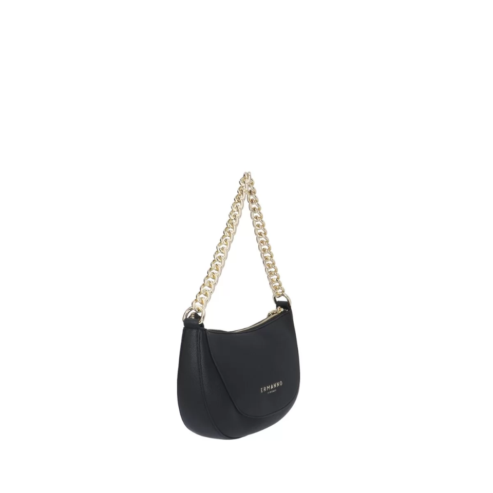 Borsa a spalla Nera con catena ERMANNO SCERVINO Linea Olly