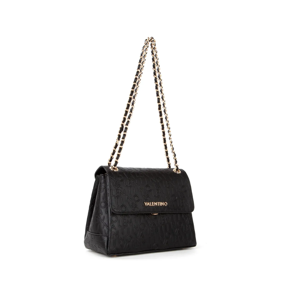 BORSA A  TRACOLLA CON CATENE POLVERE VALENTINO LINEA RELAX VBS6V004