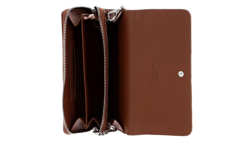 P FOGLIO DONNA CON TRACOLLA CATENA CON ALLOGGIO P.CELLULARE Linea HOLIDAY RE VPS6V2212 VALENTINO