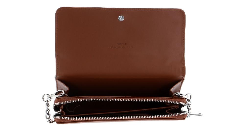 P FOGLIO DONNA CON TRACOLLA CATENA CON ALLOGGIO P.CELLULARE Linea HOLIDAY RE VPS6V2212 VALENTINO