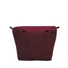 O bag mini .sacca interna lana grezza Sacca interna O bag mini in lana grezza O Bag