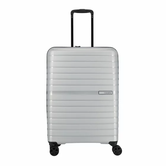 Set 3 trolley grande - medio - cabina silver TRAVELITE Linea Trient