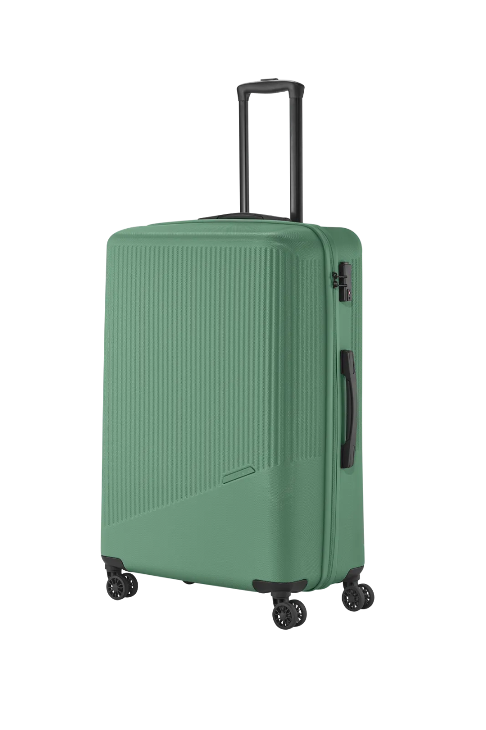 Set 3 trolley grande - medio - cabina  Verde TRAVELITE Linea BALI