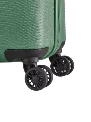 Set 3 trolley grande - medio - cabina  Verde TRAVELITE Linea BALI