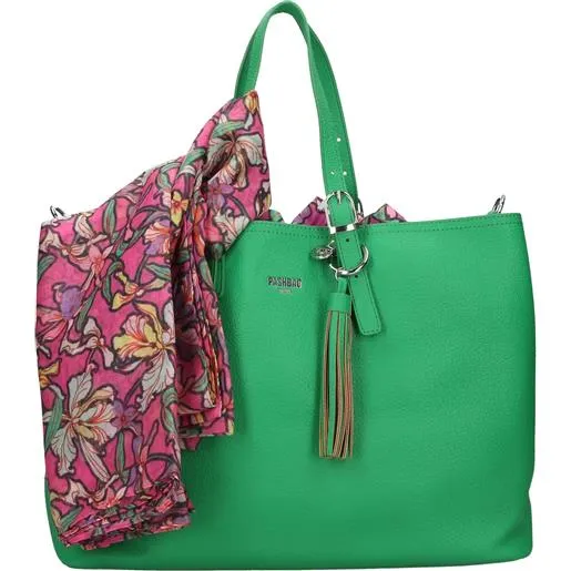 BORSA SHOPPER PASHBAG +SCIARPA IN OMAGGIO  LINEA SAPIENCE ATELIER DU SAC KATIE