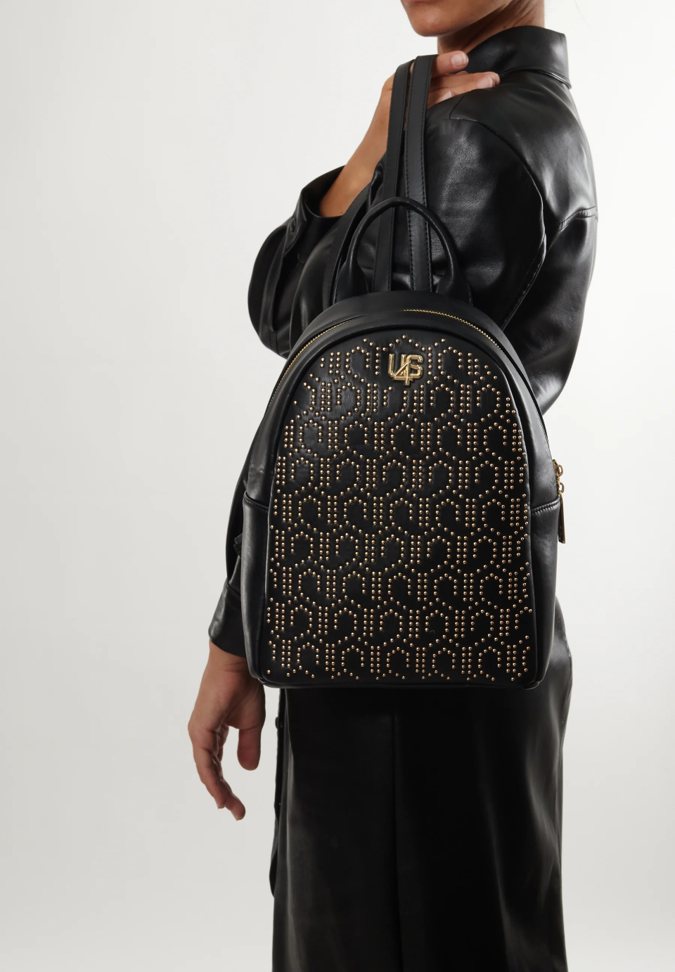 BORSA  A  ZAINO NERO 4US CESARE PACIOTTI 4US