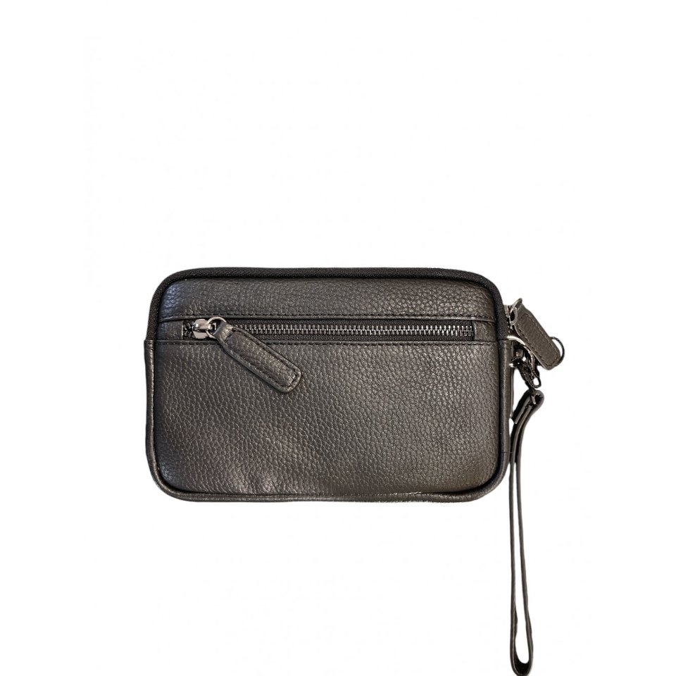 POCHETTE PELLE  UOMO NERA 4US CESARE PACIOTTI 4US