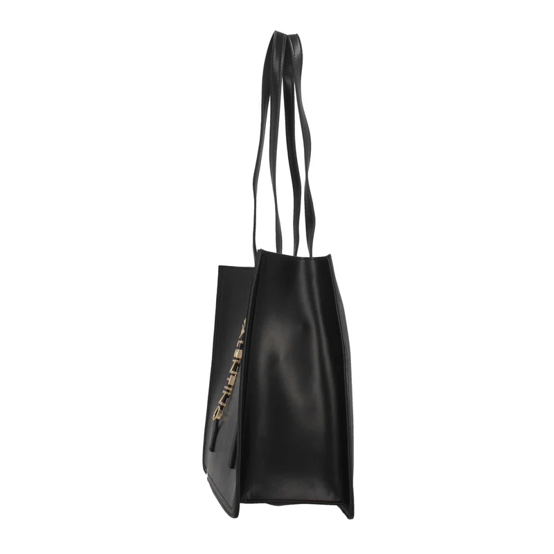 BORSA SHOPPER NERA VALENTINO WALL RE