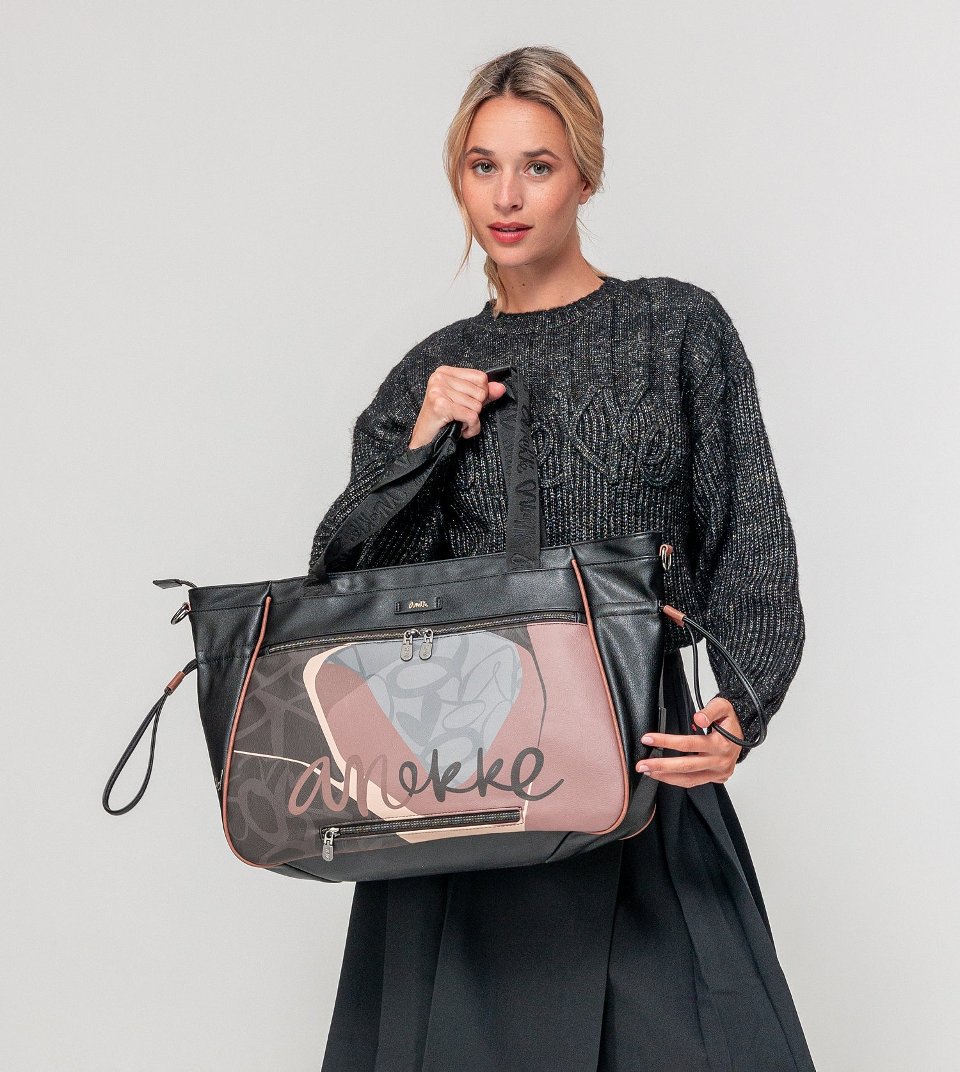 BORSA SHOPPER ANEKKE Heartbeat