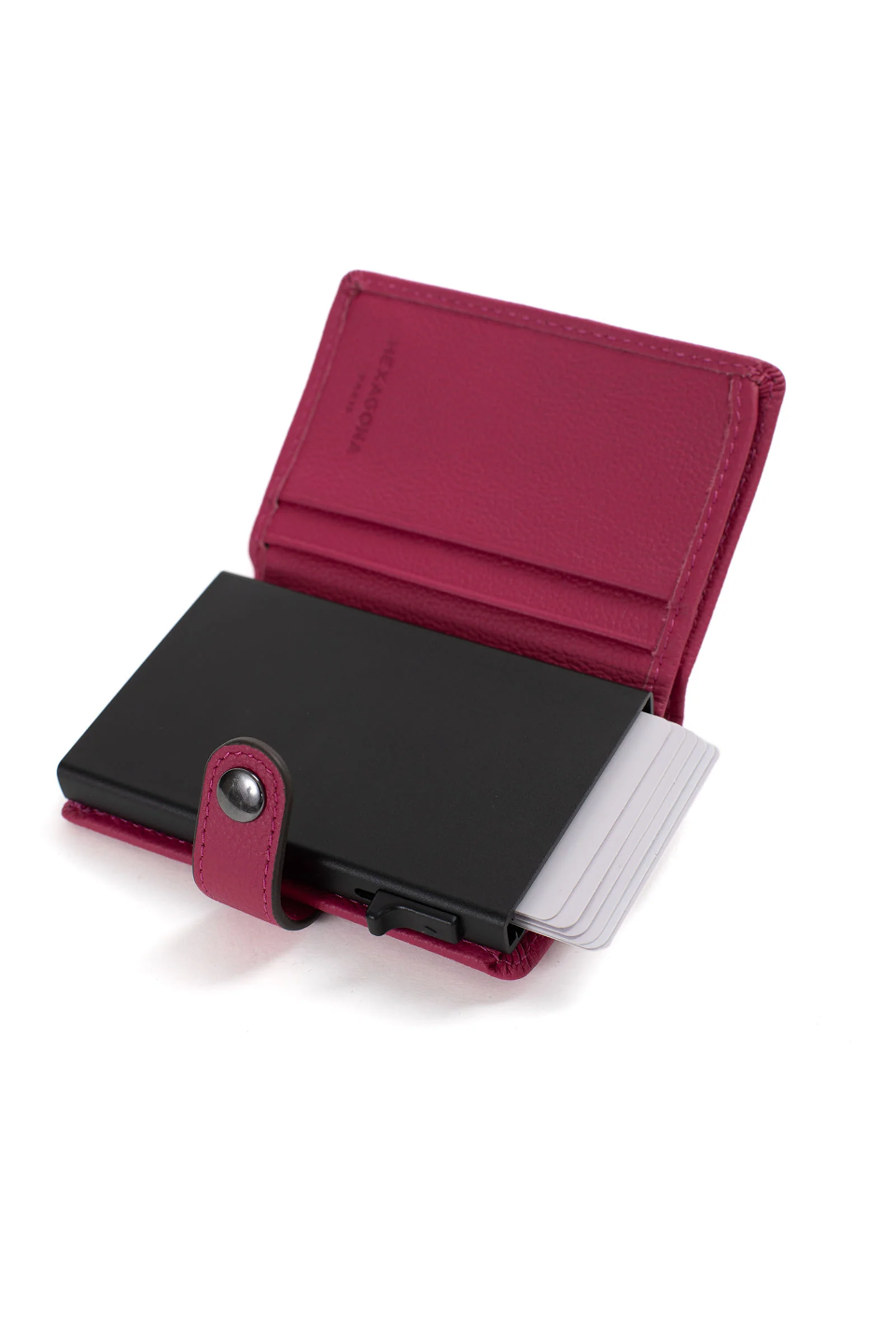 Porta Carte Credito  pelle RFID HEXAGONA comfort